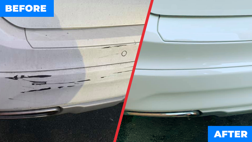 bumper damage scuff repair