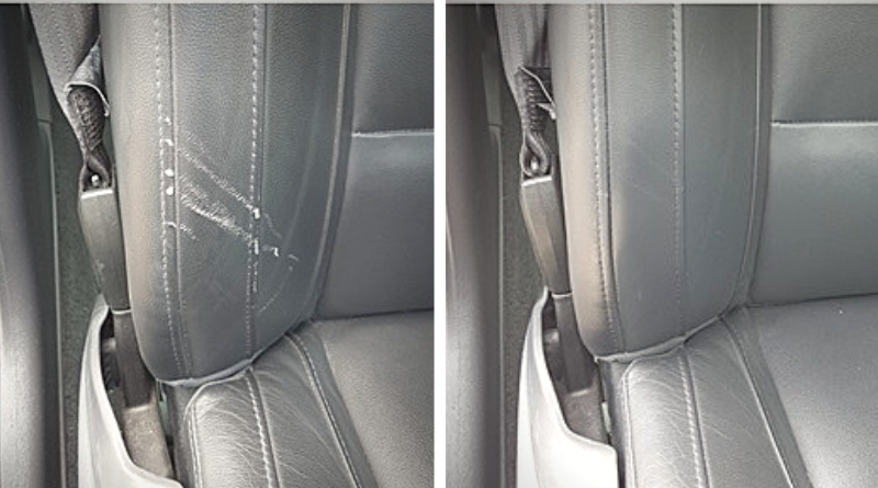 car leather repair feature